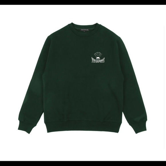total luxury spa green dreams sweatshirt SSENSE S - Picture 1 of 3